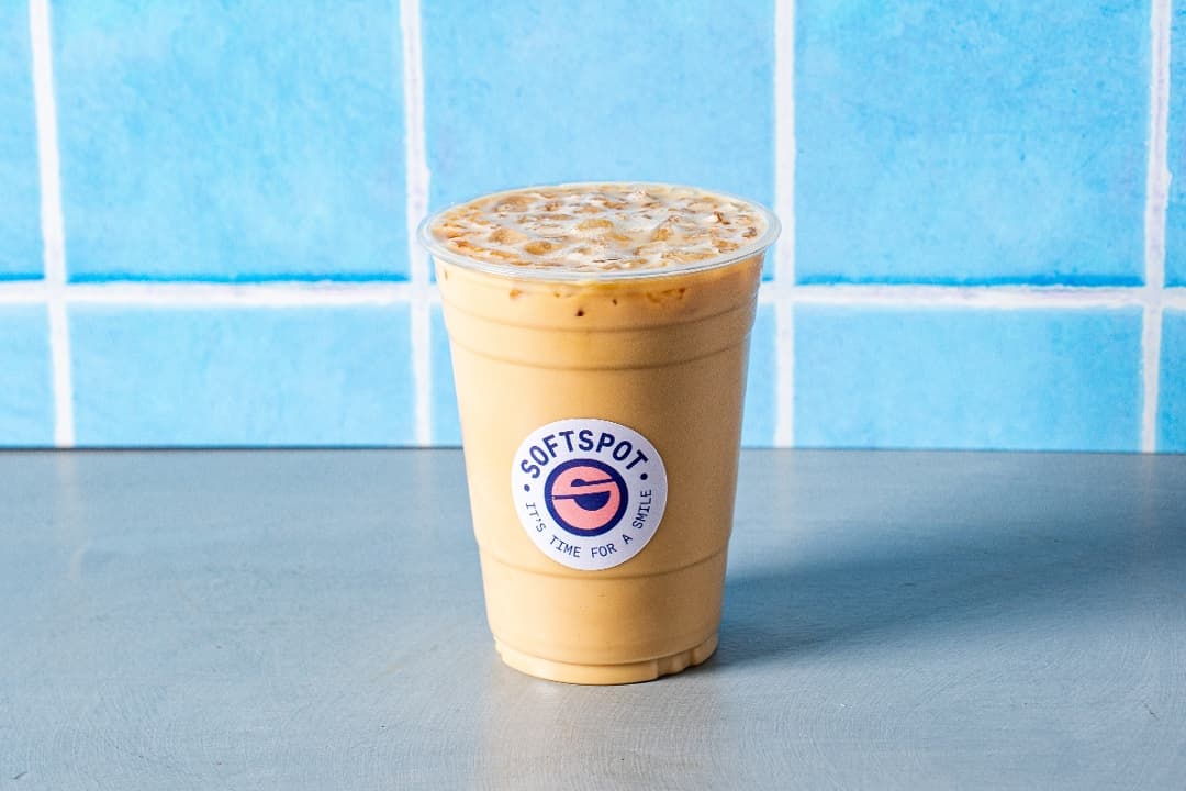 Iced Butterscotch Latte